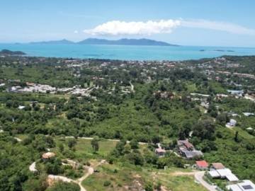 Sea View land plot in bophut