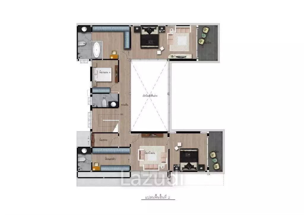 6 Beds 8 Baths 800 SQ.M. 98 Lakeville Mabprachan