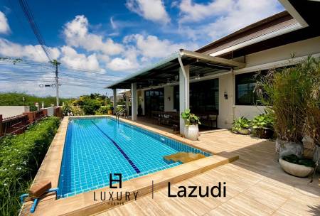 Hua Hin Hill Village 2 : 3 Bed Pool Villa On Soi 102