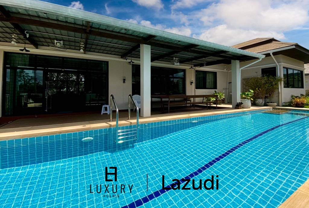 Hua Hin Hill Village 2 : 3 Bed Pool Villa On Soi 102