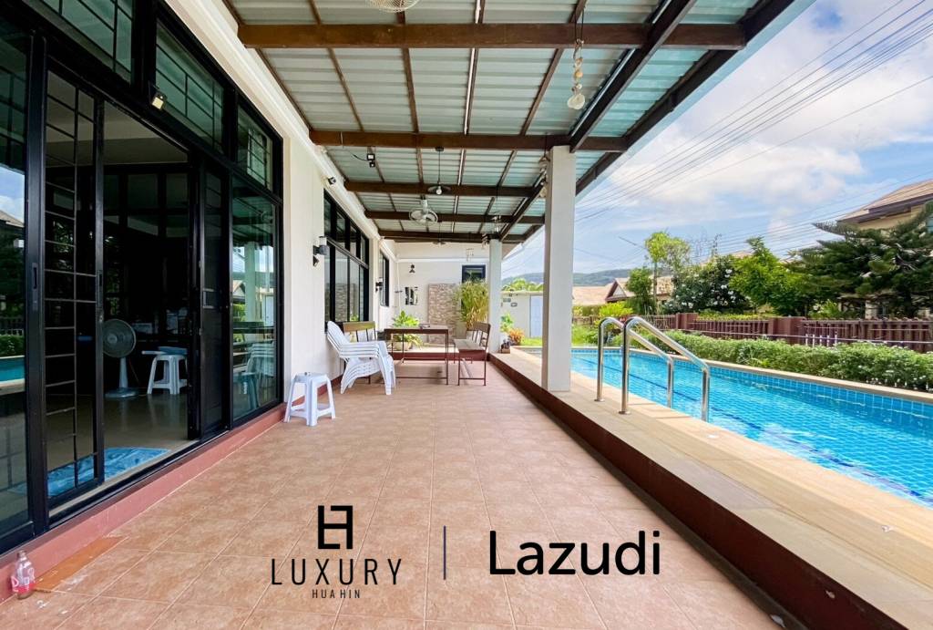 Hua Hin Hill Village 2 : 3 Bed Pool Villa On Soi 102