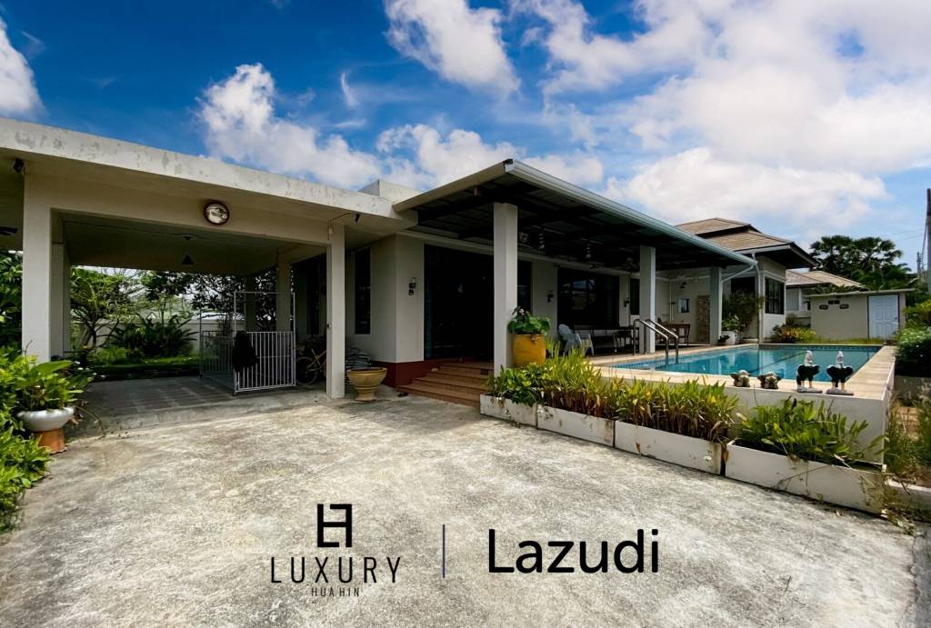 Hua Hin Hill Village 2 : 3 Bed Pool Villa On Soi 102