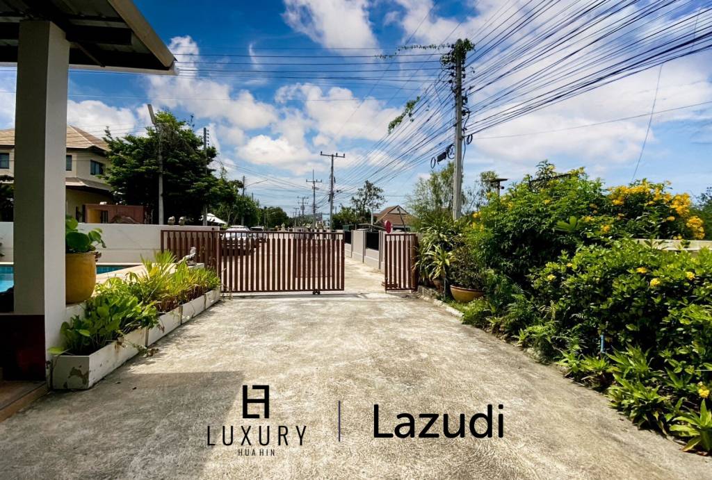 Hua Hin Hill Village 2 : 3 Bed Pool Villa On Soi 102