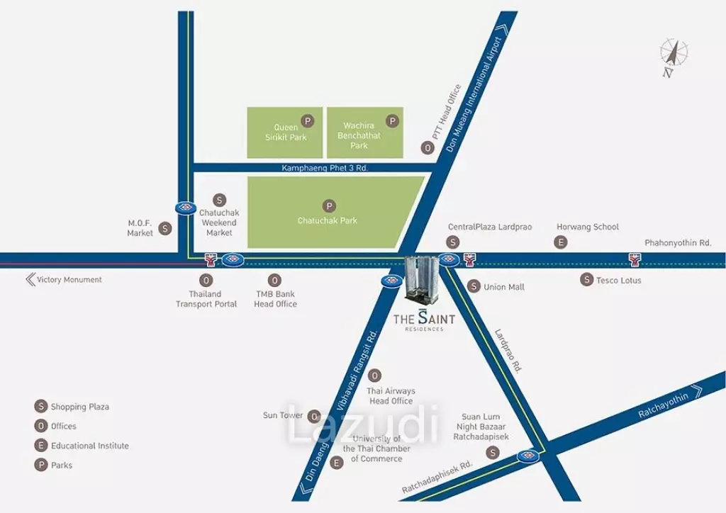 3 Bed 4 Bath 114 SQ.M The Saint Residences