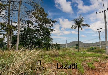 Good Land Size With Beautiful Mountain View On Soi 156