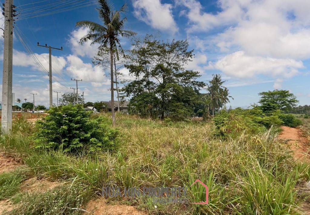 Good Land Size With Beautiful Mountain View On Soi 156