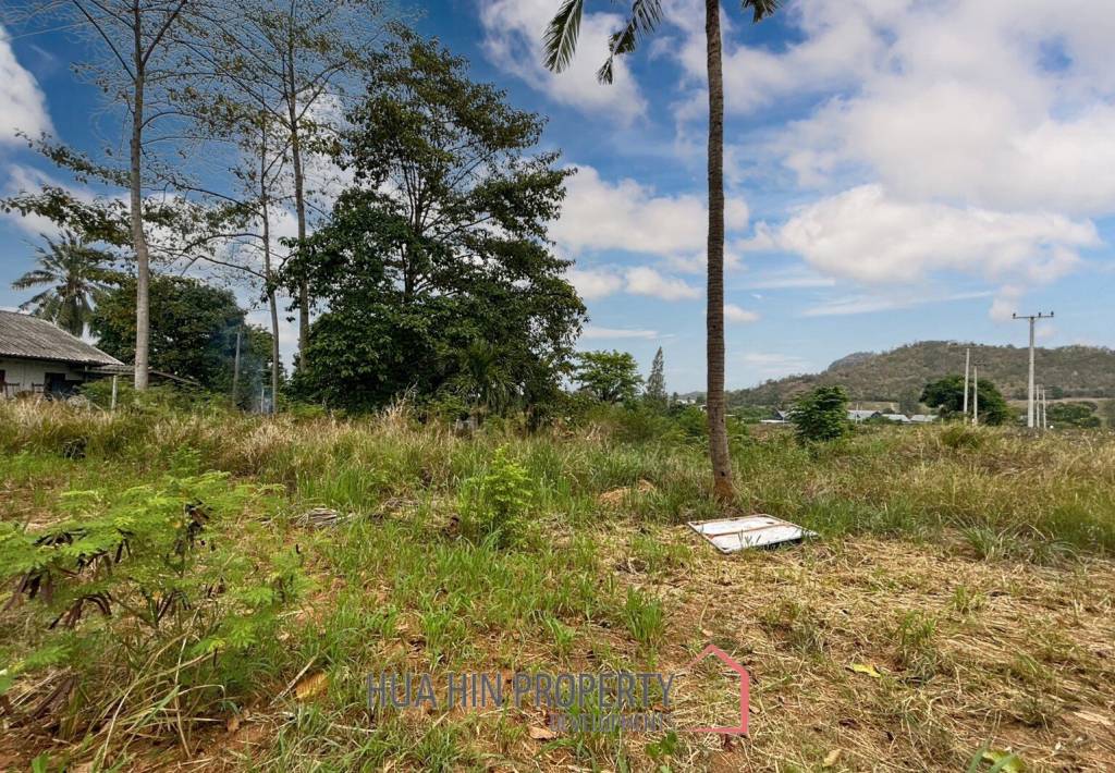 Good Land Size With Beautiful Mountain View On Soi 156
