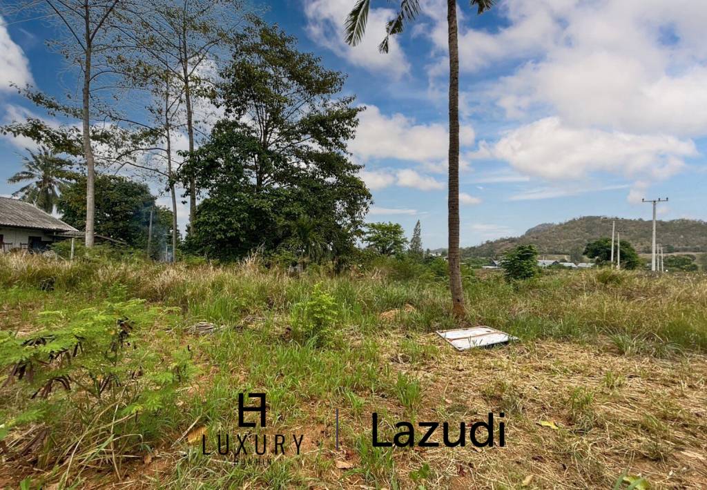 Good Land Size With Beautiful Mountain View On Soi 156