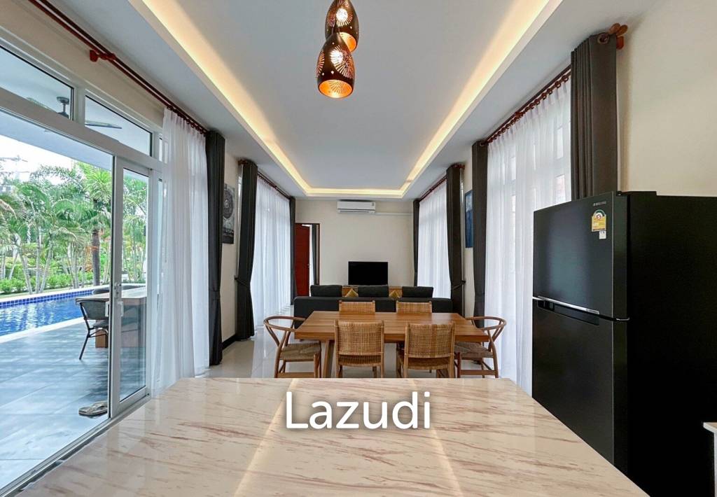 BLACK LOTUS : Quality 4 Bed Pool Villa