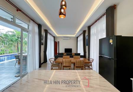 BLACK LOTUS : Quality 4 Bed Pool Villa