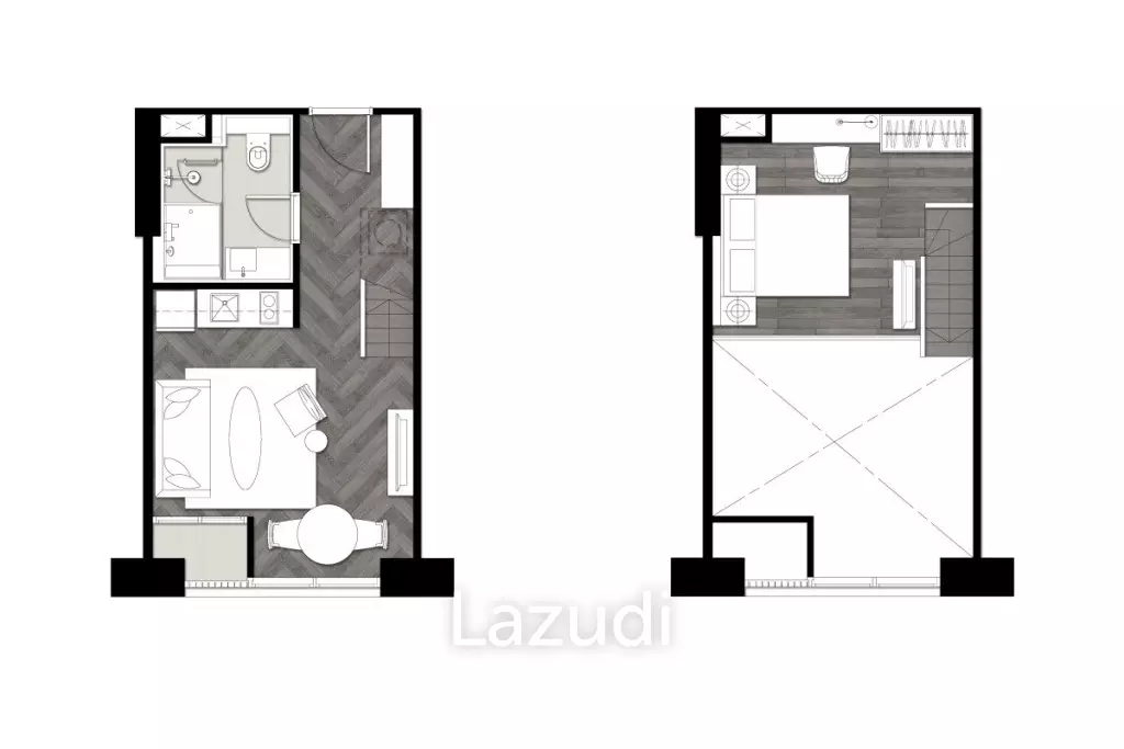 1 Bed 1 Bath 30 SQ.M Siamese Sukhumvit 48