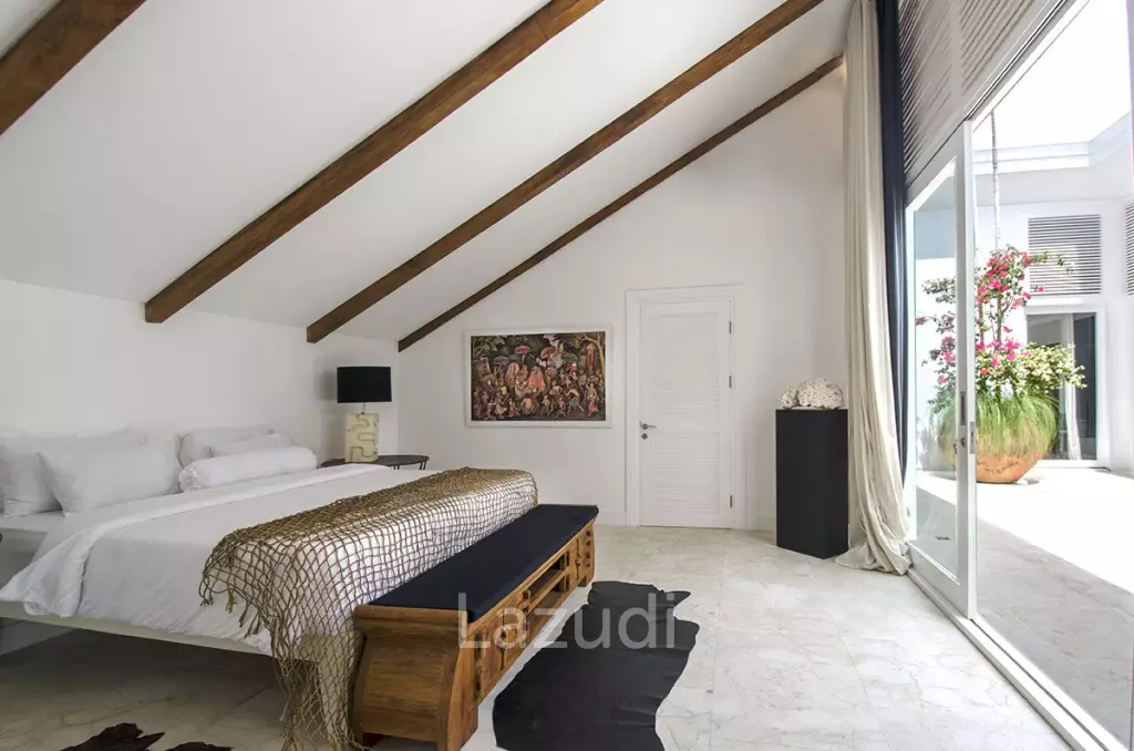 Mediterranean villa walking distance to Pererenan Beach