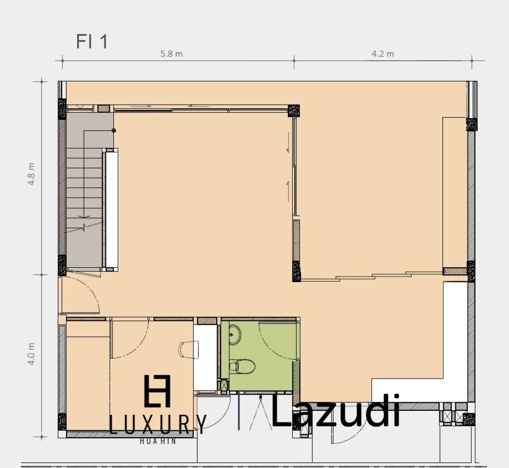 120 m² 2 Chambre Maison Pour Louer