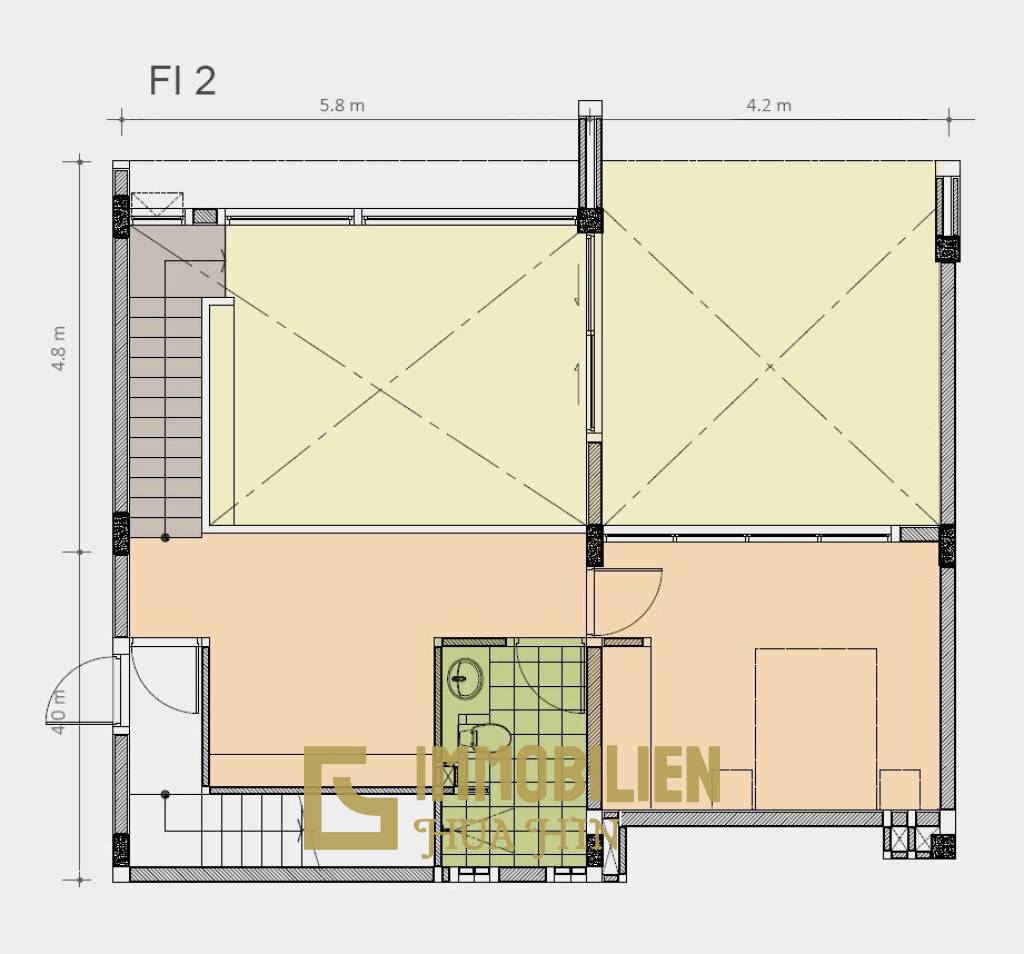 120 metro cuadrado 2 ` Casa de Alquiler