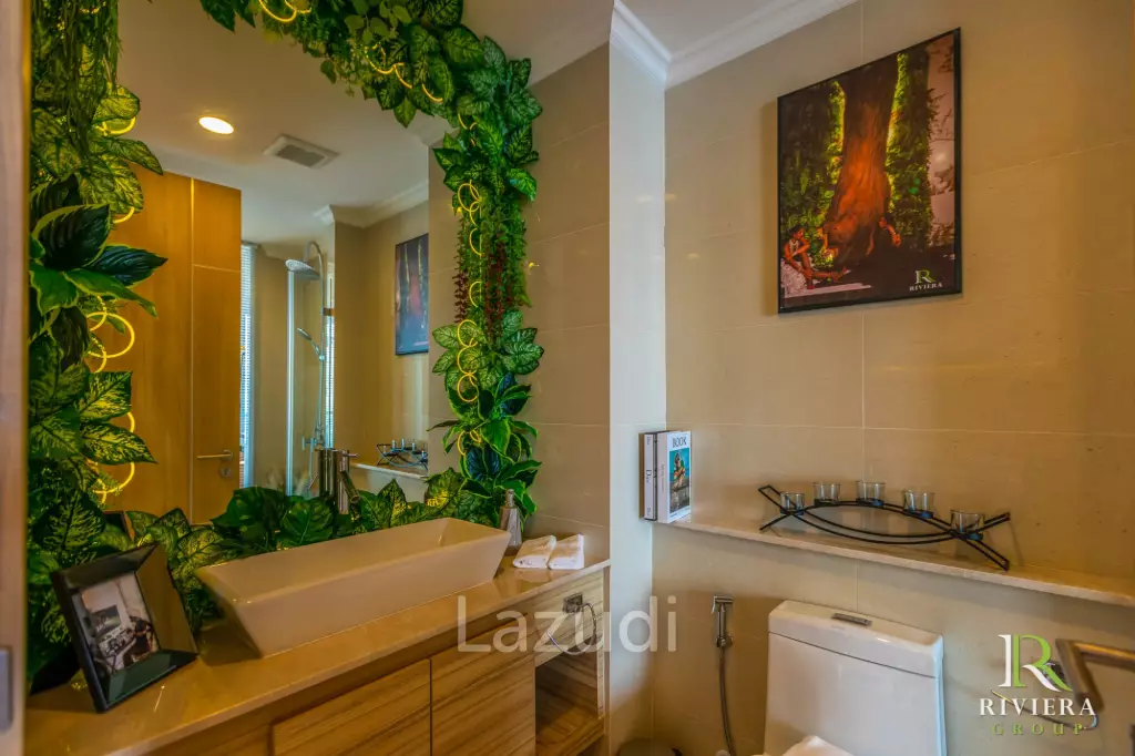 Studio 1 Bath 31.65 SQ.M. The Riviera Wongamat Beach