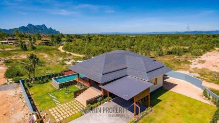 3 BR Pool Villa + Coffee Shop On 10 Rai Land In Khao Kalok