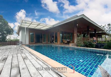3 BR Pool Villa + Coffee Shop On 10 Rai Land In Khao Kalok