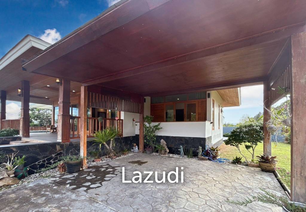 3 BR Pool Villa + Coffee Shop On 10 Rai Land In Khao Kalok