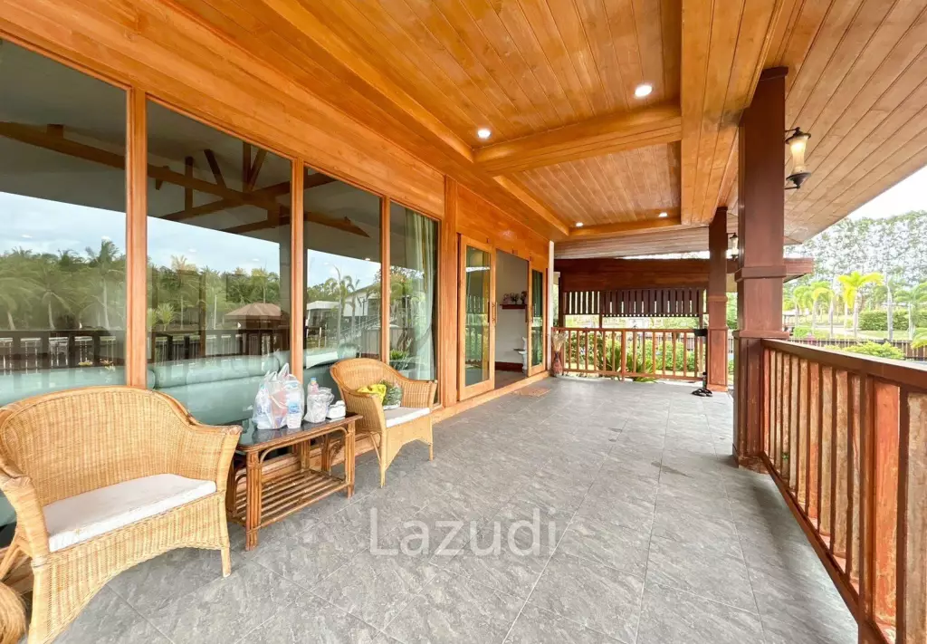 3 BR Pool Villa + Coffee Shop On 10 Rai Land In Khao Kalok