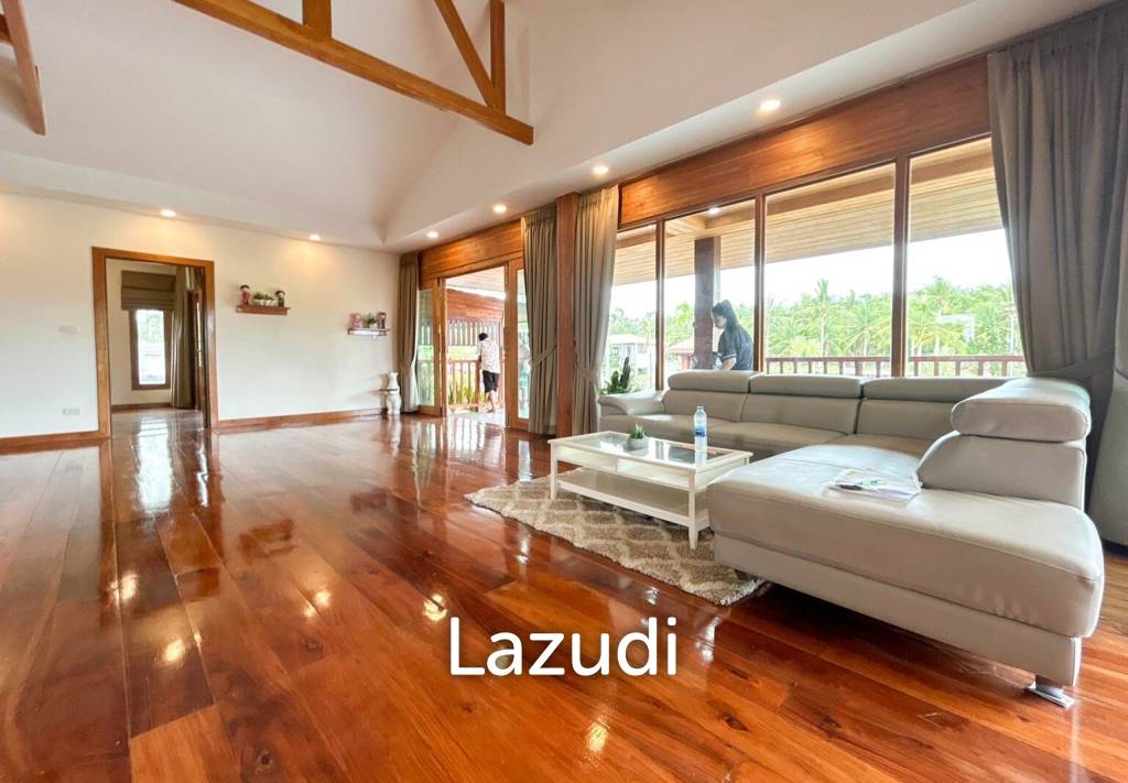 3 BR Pool Villa + Coffee Shop On 10 Rai Land In Khao Kalok
