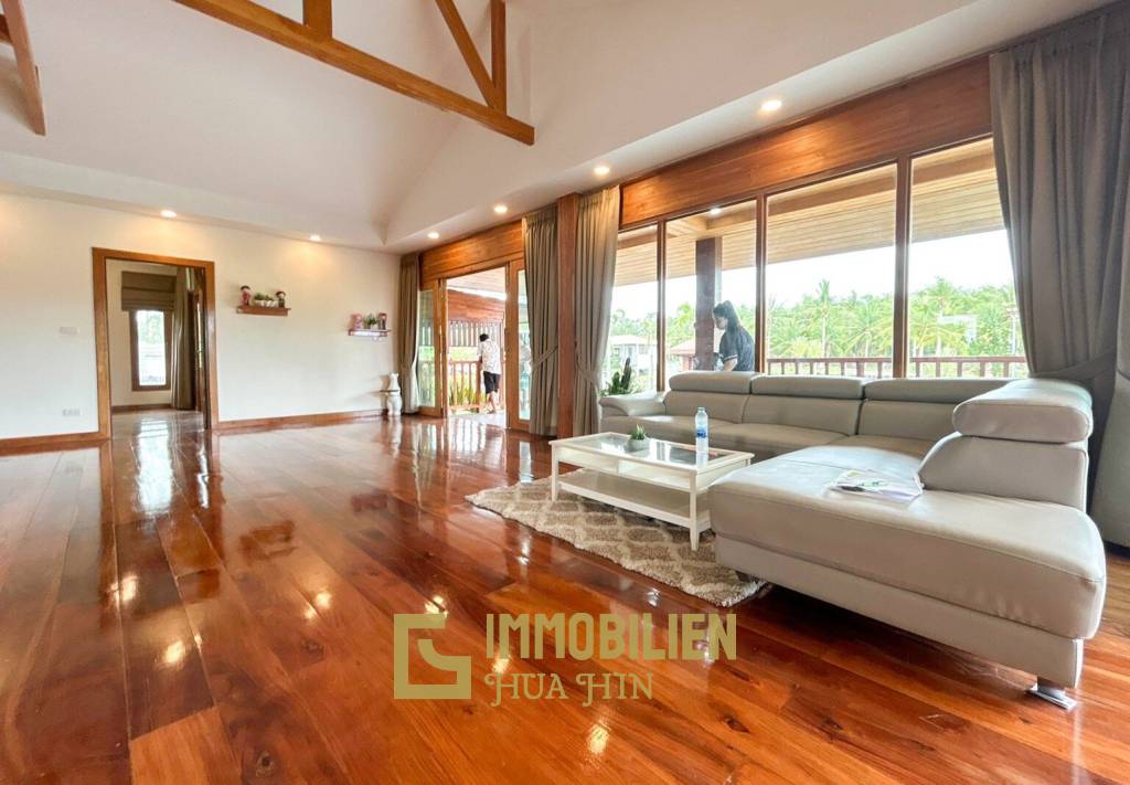 3 BR Pool Villa + Coffee Shop On 10 Rai Land In Khao Kalok