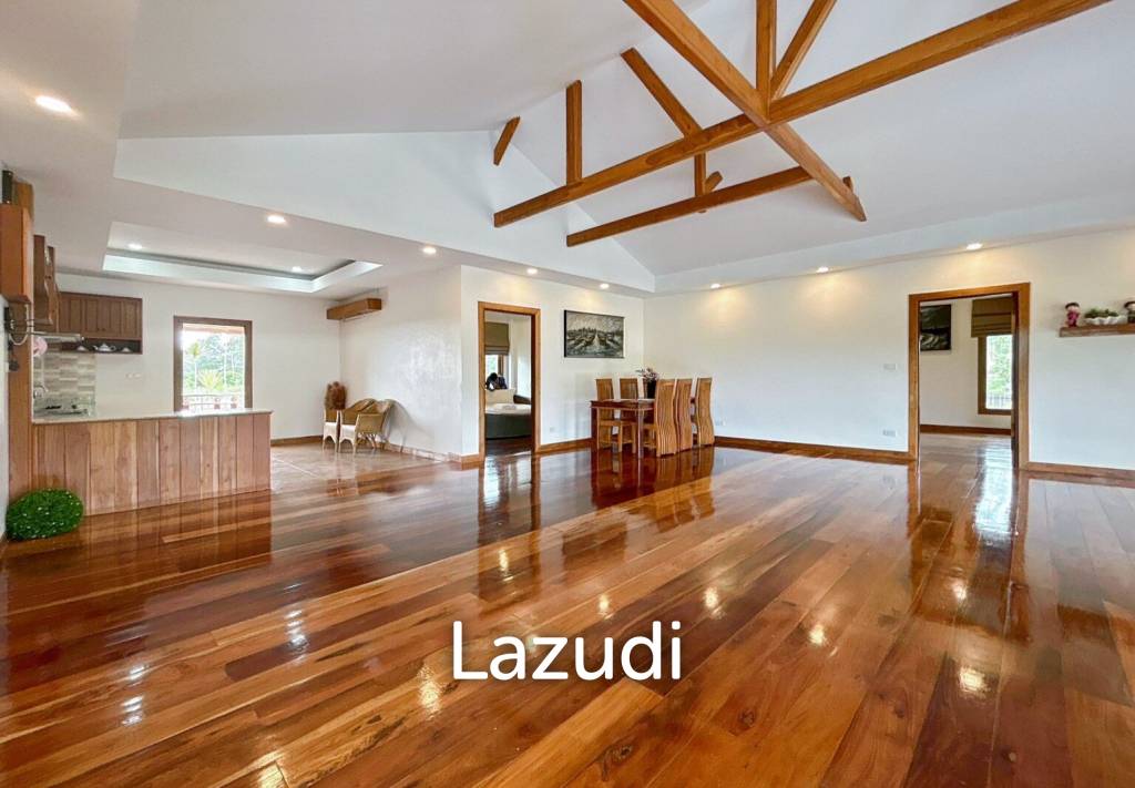 3 BR Pool Villa + Coffee Shop On 10 Rai Land In Khao Kalok