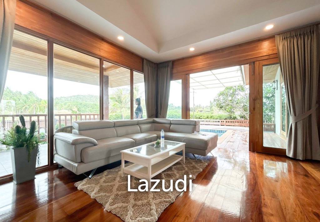 3 BR Pool Villa + Coffee Shop On 10 Rai Land In Khao Kalok