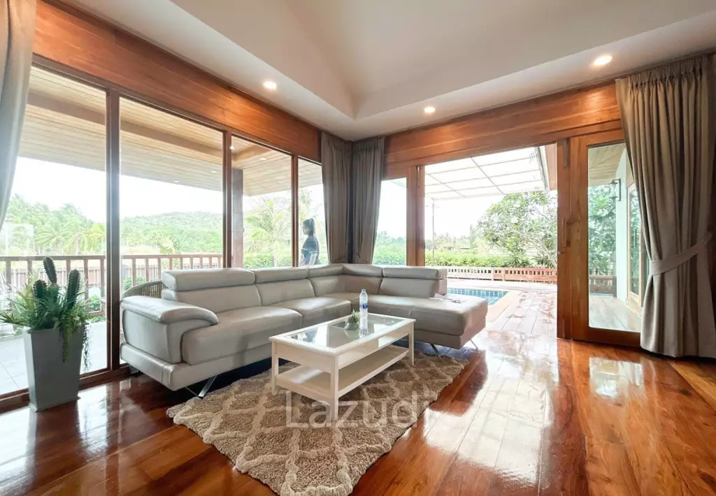 3 BR Pool Villa + Coffee Shop On 10 Rai Land In Khao Kalok