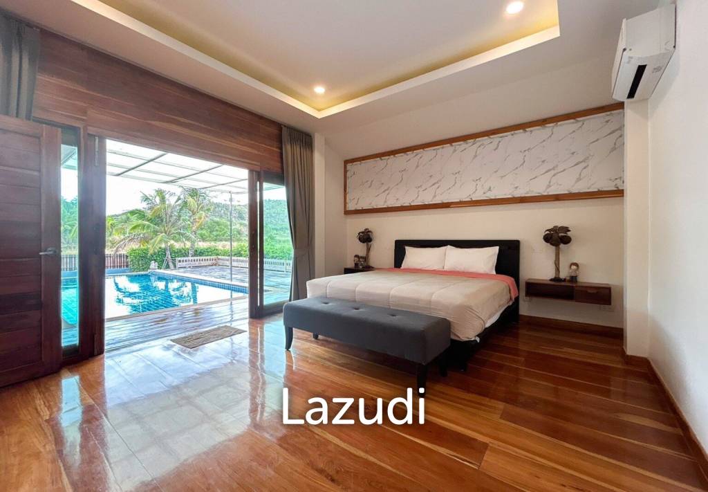 3 BR Pool Villa + Coffee Shop On 10 Rai Land In Khao Kalok