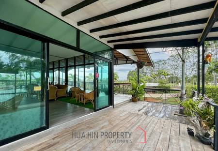 3 BR Pool Villa + Coffee Shop On 10 Rai Land In Khao Kalok