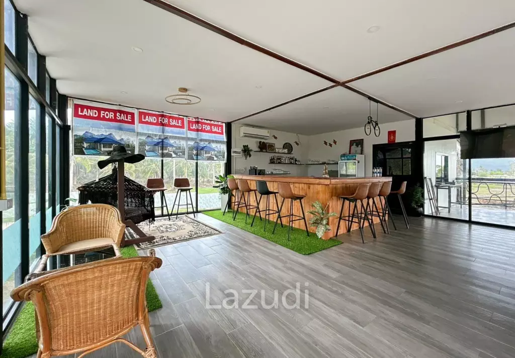 3 BR Pool Villa + Coffee Shop On 10 Rai Land In Khao Kalok