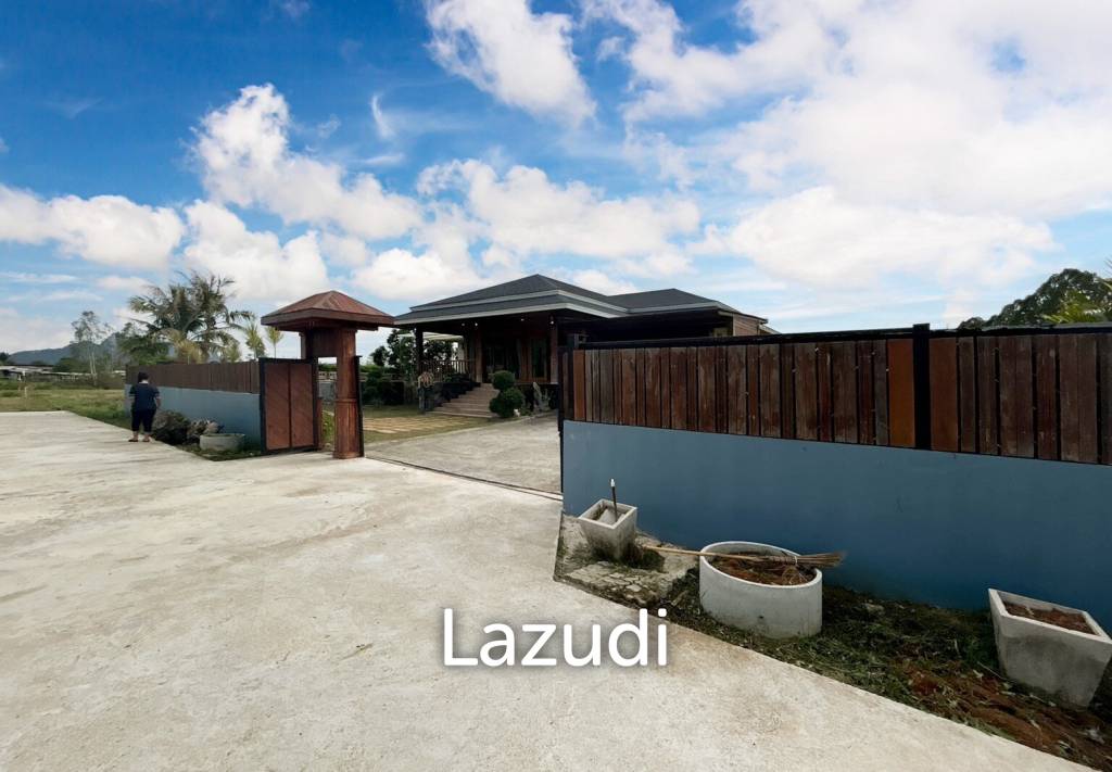 3 BR Pool Villa + Coffee Shop On 10 Rai Land In Khao Kalok