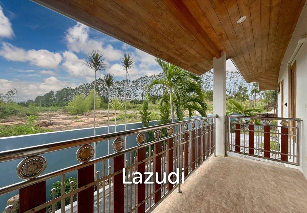 3 BR Pool Villa + Coffee Shop On 10 Rai Land In Khao Kalok
