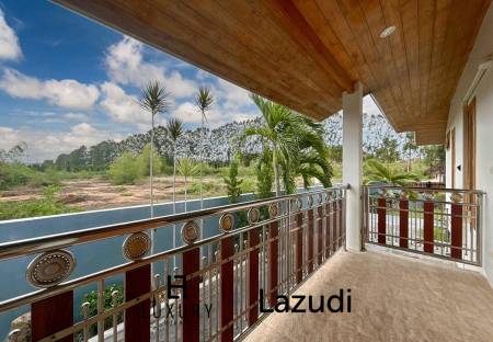 3 BR Pool Villa + Coffee Shop On 10 Rai Land In Khao Kalok