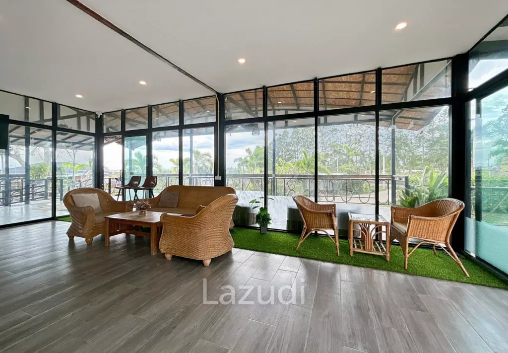 3 BR Pool Villa + Coffee Shop On 10 Rai Land In Khao Kalok