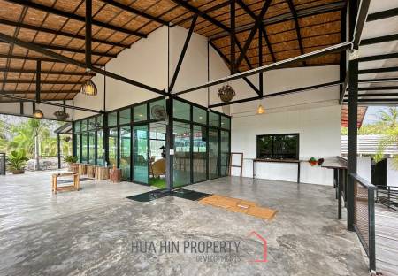 3 BR Pool Villa + Coffee Shop On 10 Rai Land In Khao Kalok