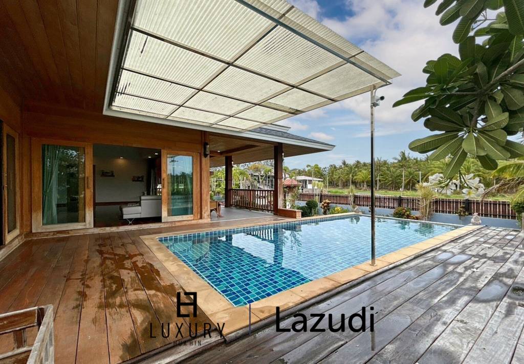 3 BR Pool Villa + Coffee Shop On 10 Rai Land In Khao Kalok