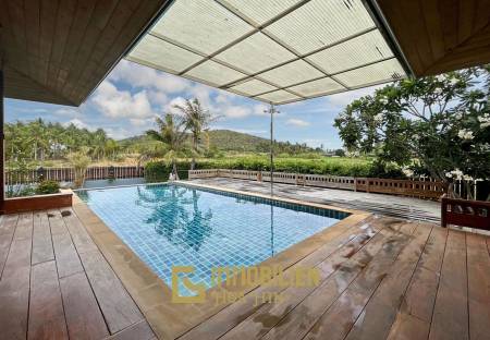 3 BR Pool Villa + Coffee Shop On 10 Rai Land In Khao Kalok