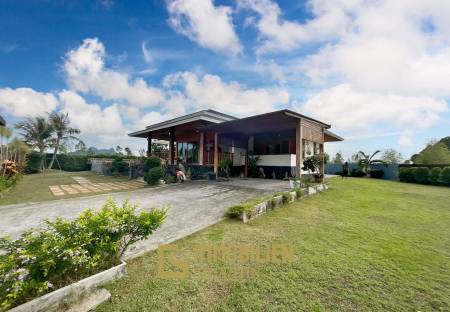 3 BR Pool Villa + Coffee Shop On 10 Rai Land In Khao Kalok