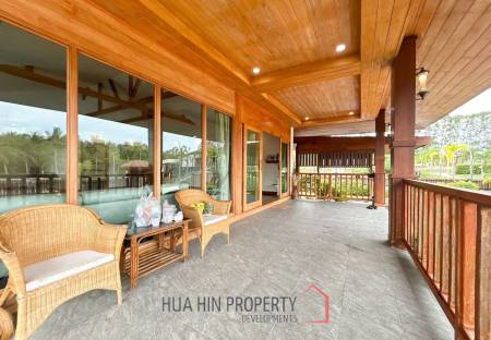 3 BR Pool Villa + Coffee Shop On 10 Rai Land In Khao Kalok