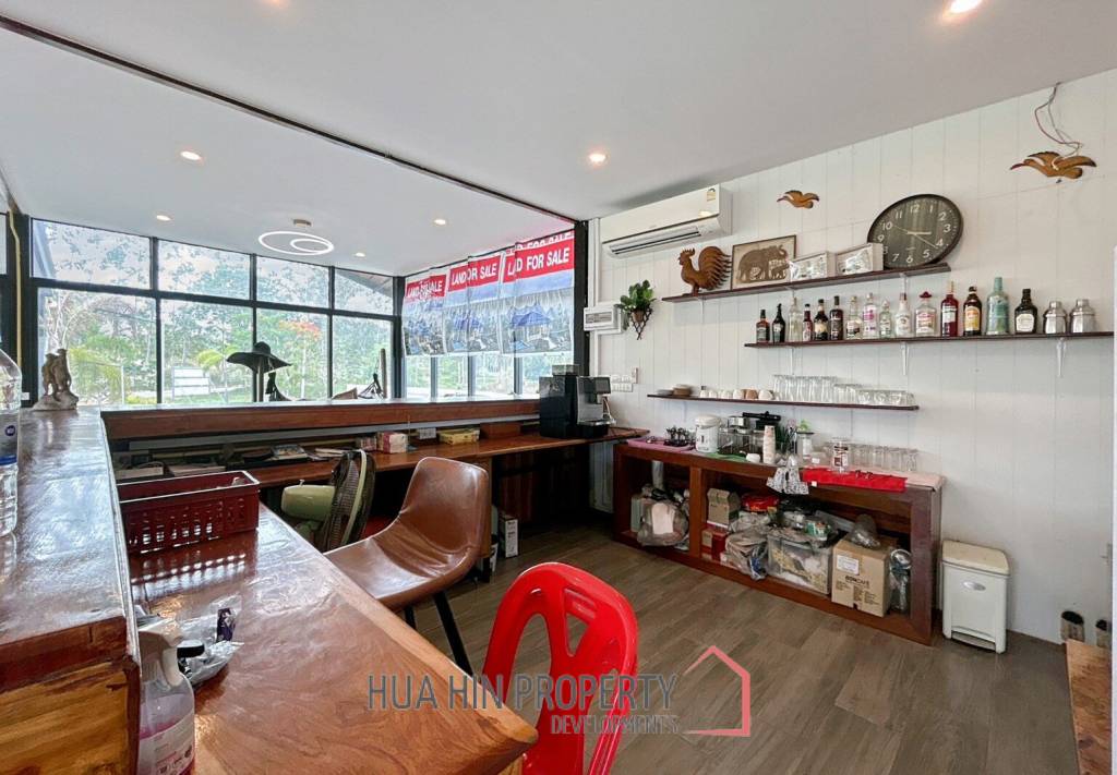 3 BR Pool Villa + Coffee Shop On 10 Rai Land In Khao Kalok