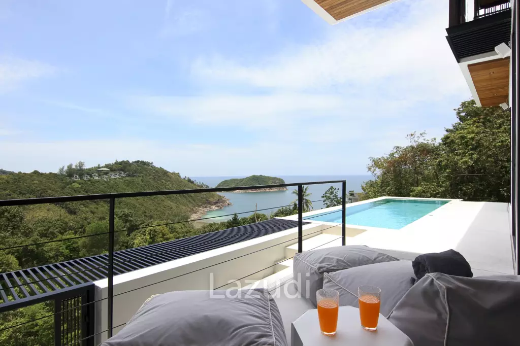 5 Bedrooms Luxury Sea and Sunset View Pool Villa