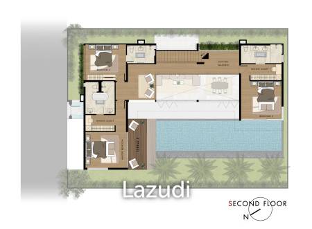 4 Bed 5 Bath 662 SQ.M Cendana Villas