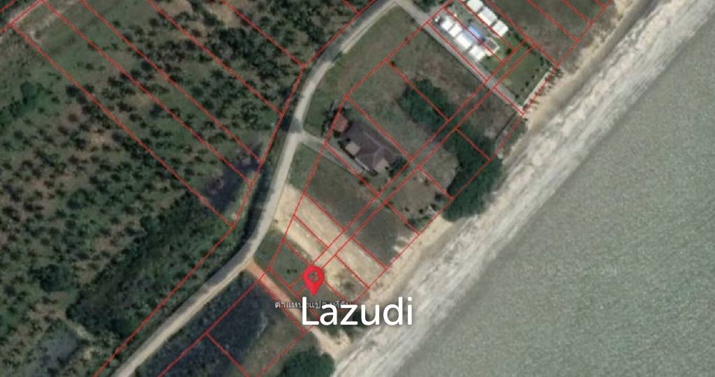 Beautiful Beachfront Plot : Kui Buri