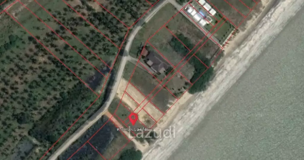 Beautiful Beachfront Plot : Kui Buri