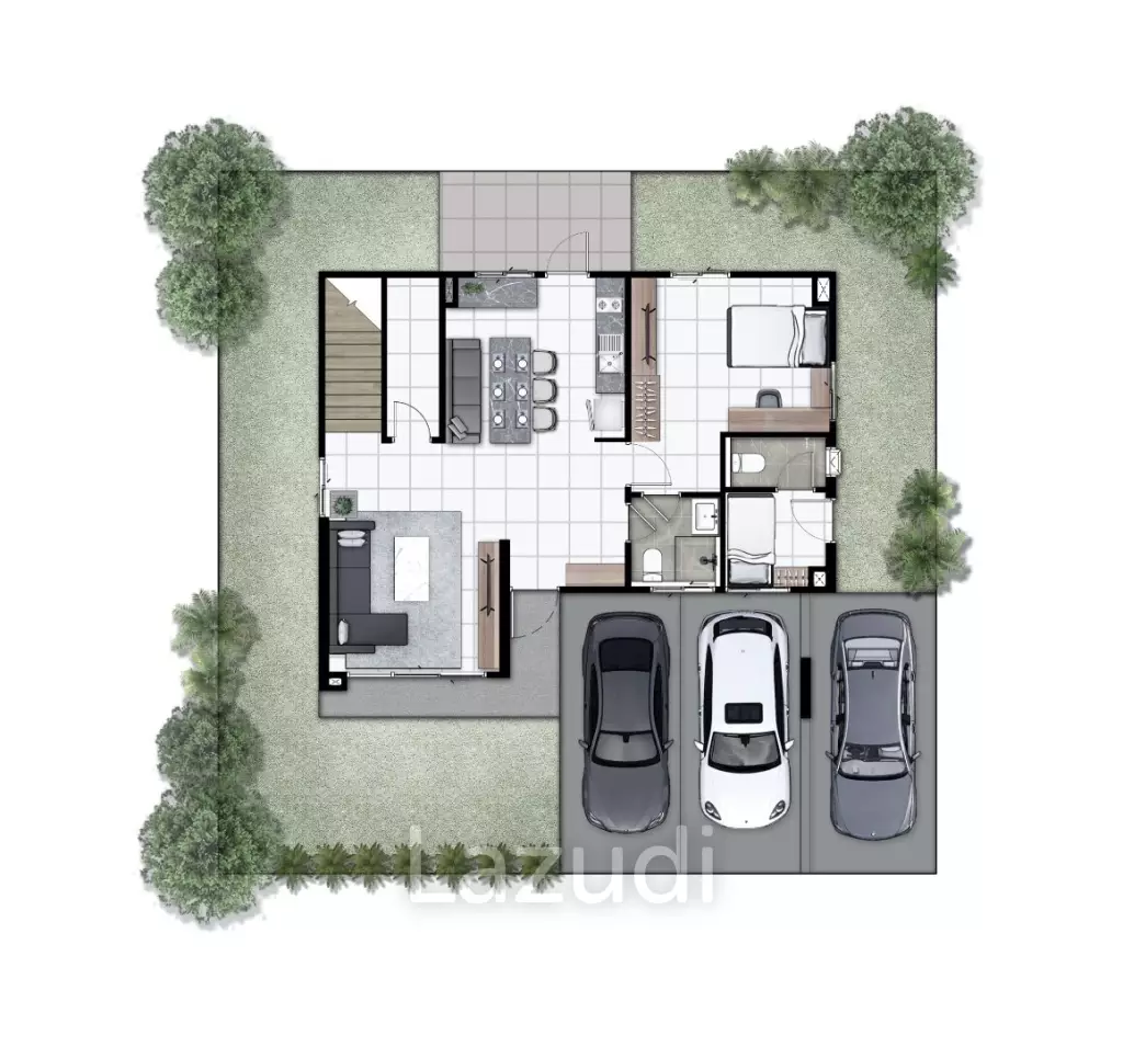 4 Bed 4 Bath 282 SQ.M Nirvana Absolute Ekkamai-Ramintra