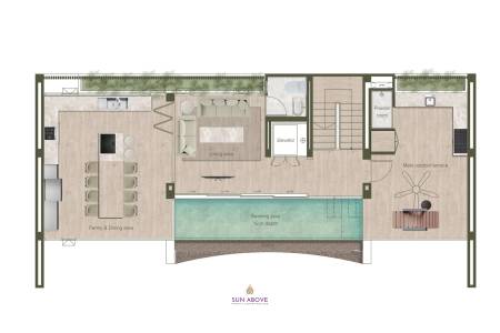 3 Bed 4 Bath 428.1 SQ.M Prime Pano Villa