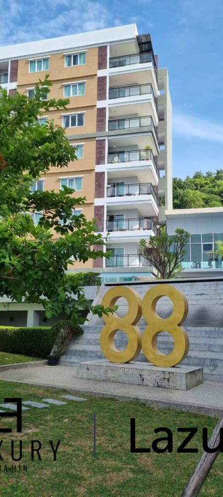 City View 1 Bed 1 Bath Condo Fully Furnished Condo For Sale at The 88 Condo