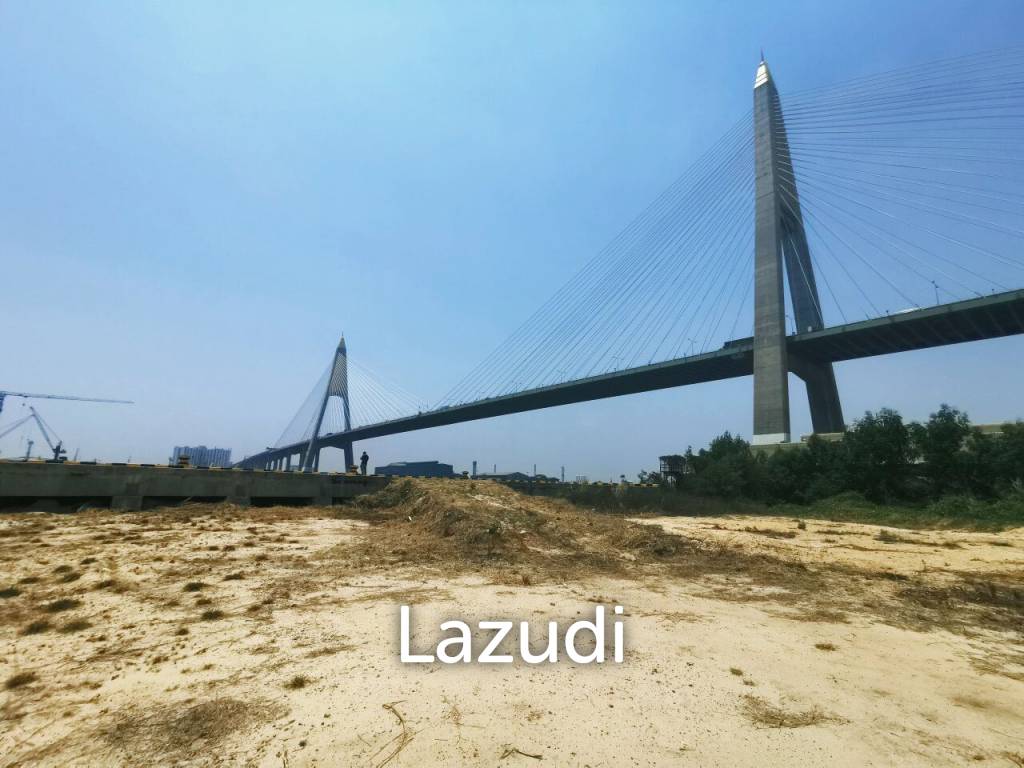 Land 11-2-11.7 rai. , Chao Phraya River, Samut Prakan