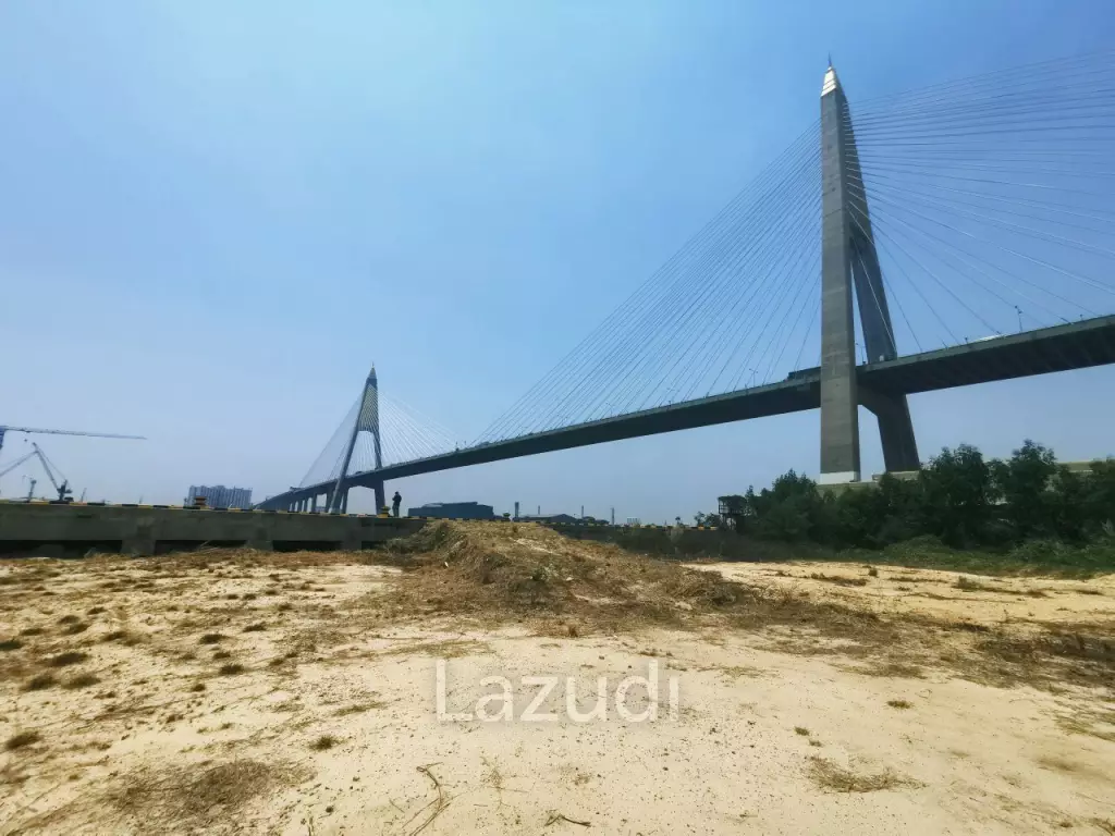 Land 11-2-11.7 rai. , Chao Phraya River, Samut Prakan